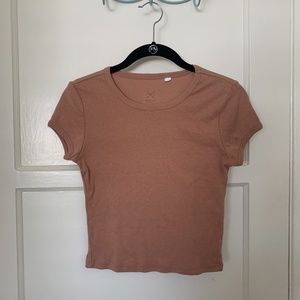 PacSun Tan Baby Tee